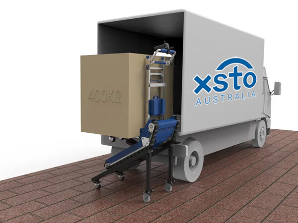 XSTO Australia - ZX400 Loading Ramp working with Stairclimber